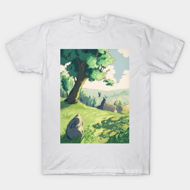 Leaving T-Shirt by Karolina Studena-art